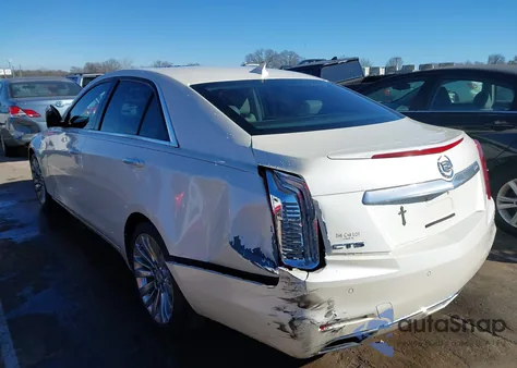 2014 Cadillac Cts Luxury из США, поврежденный, VIN 1G6AR5S31E0125940